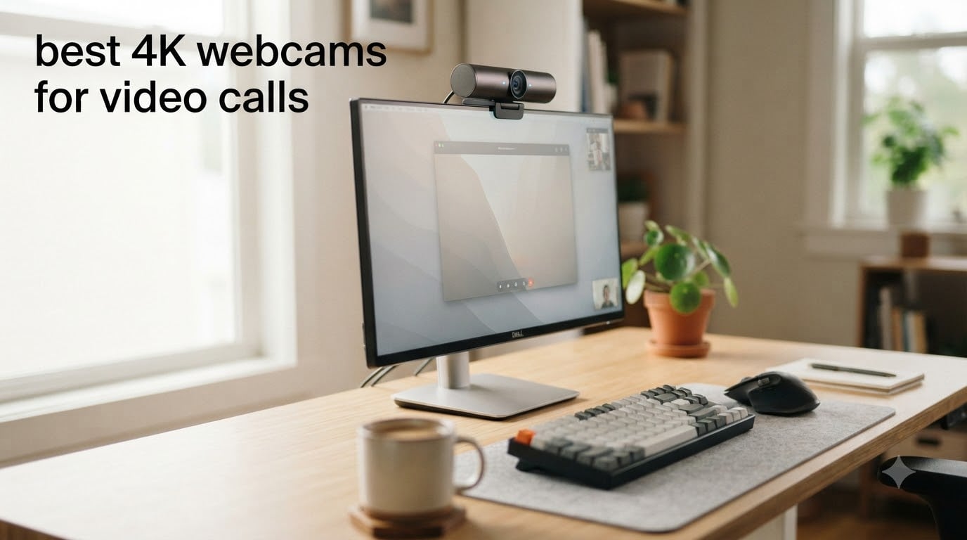 best 4K webcams for video calls