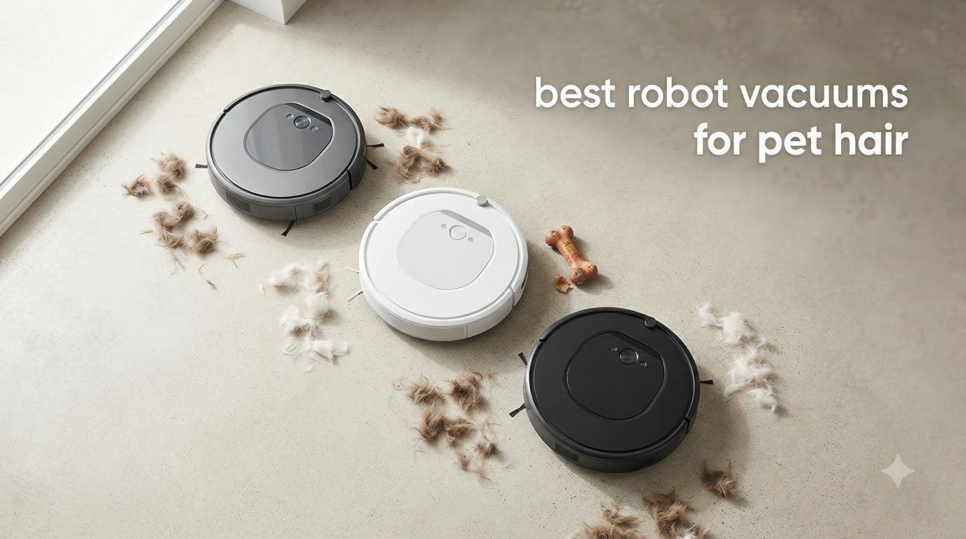 best robot vacuums for pet hair