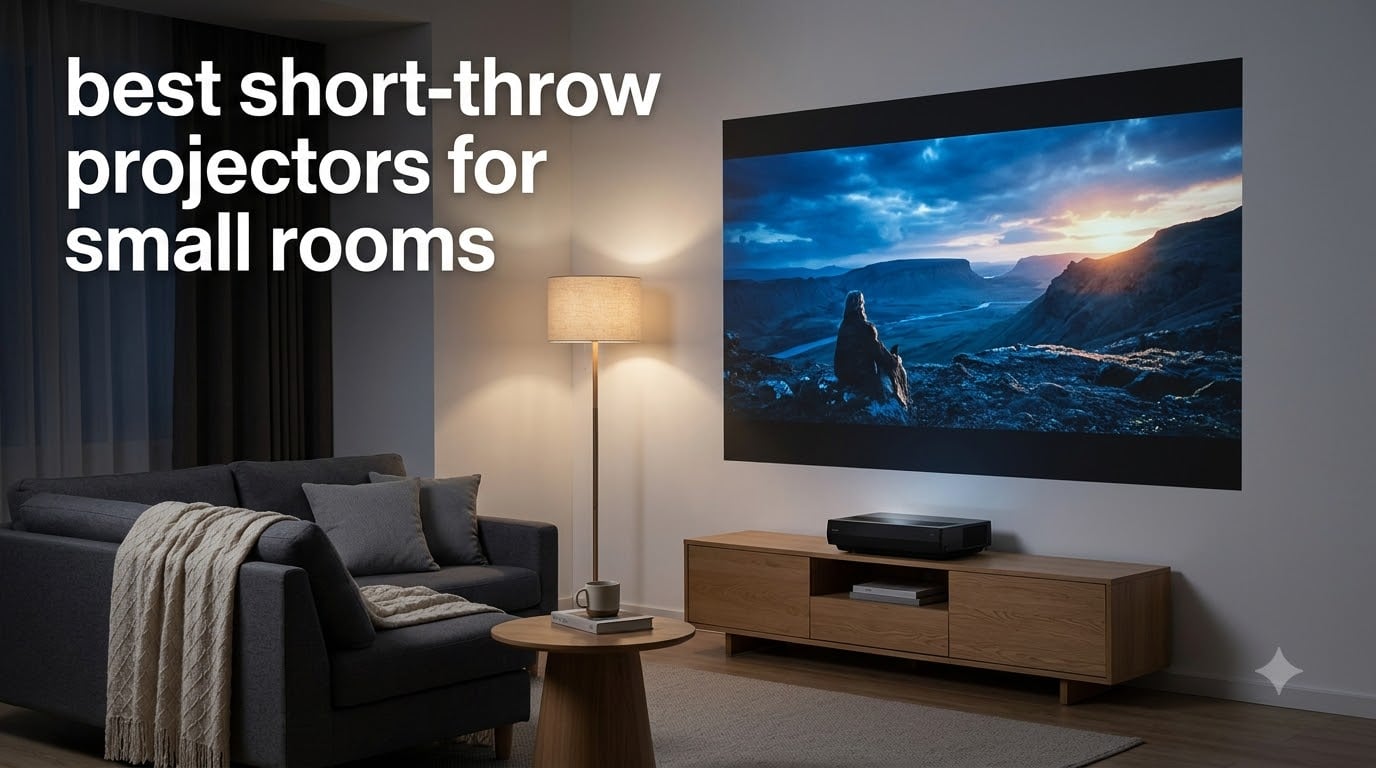 best short-throw projectors for small rooms