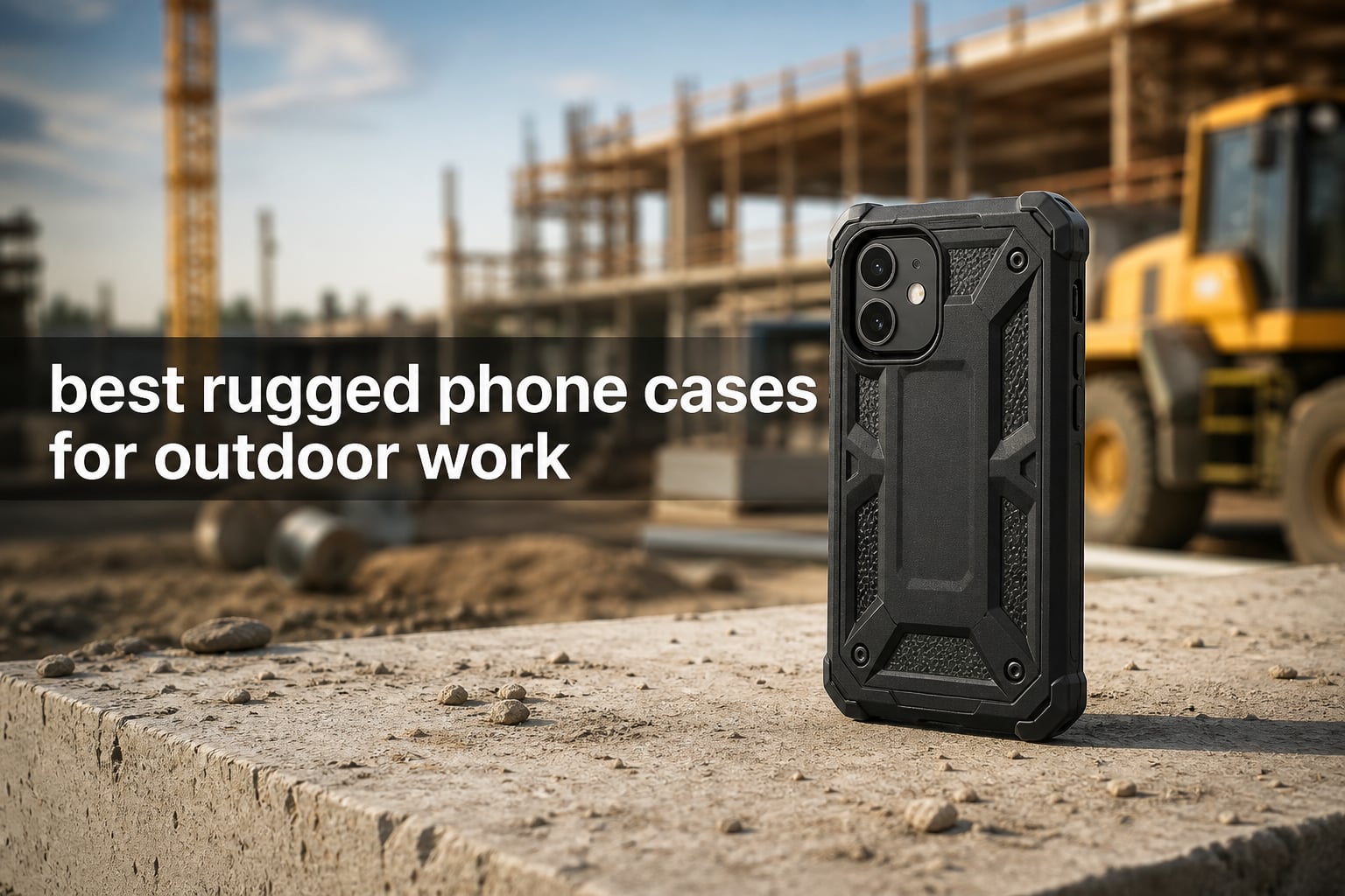 best rugged phone cases for outdoor work