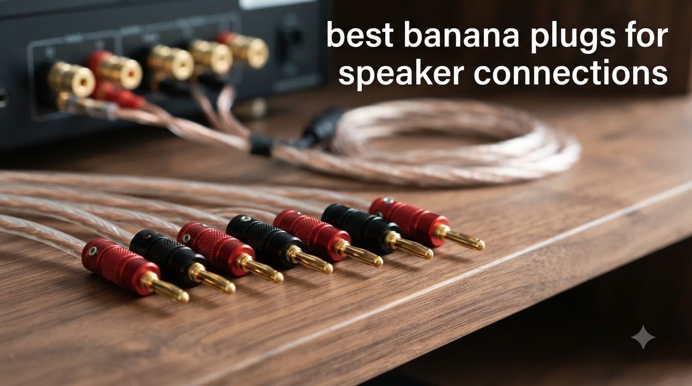 best banana plugs for speaker connections