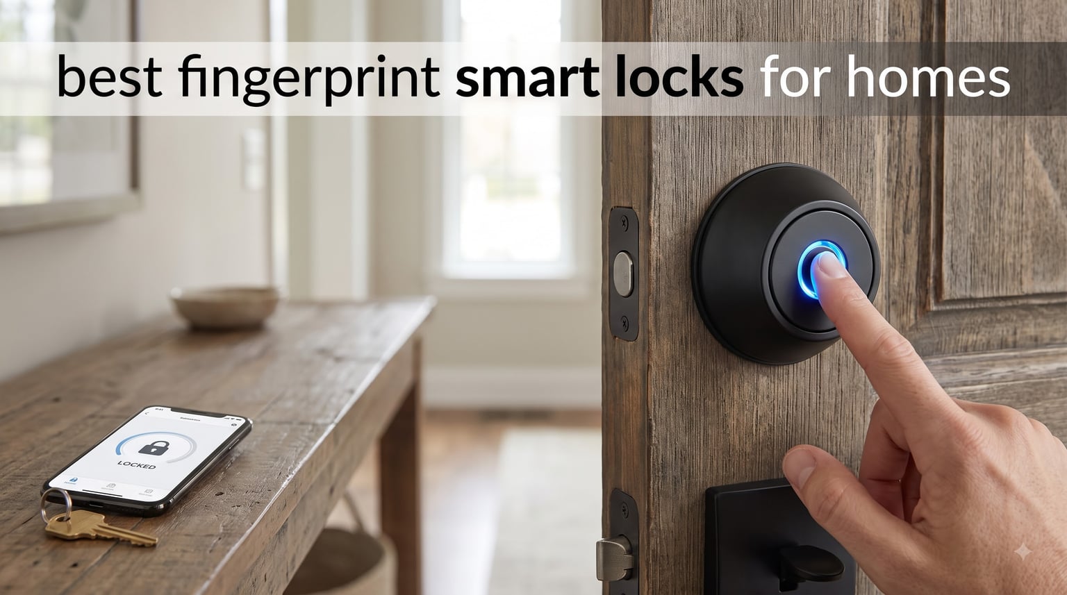best fingerprint smart locks for homes
