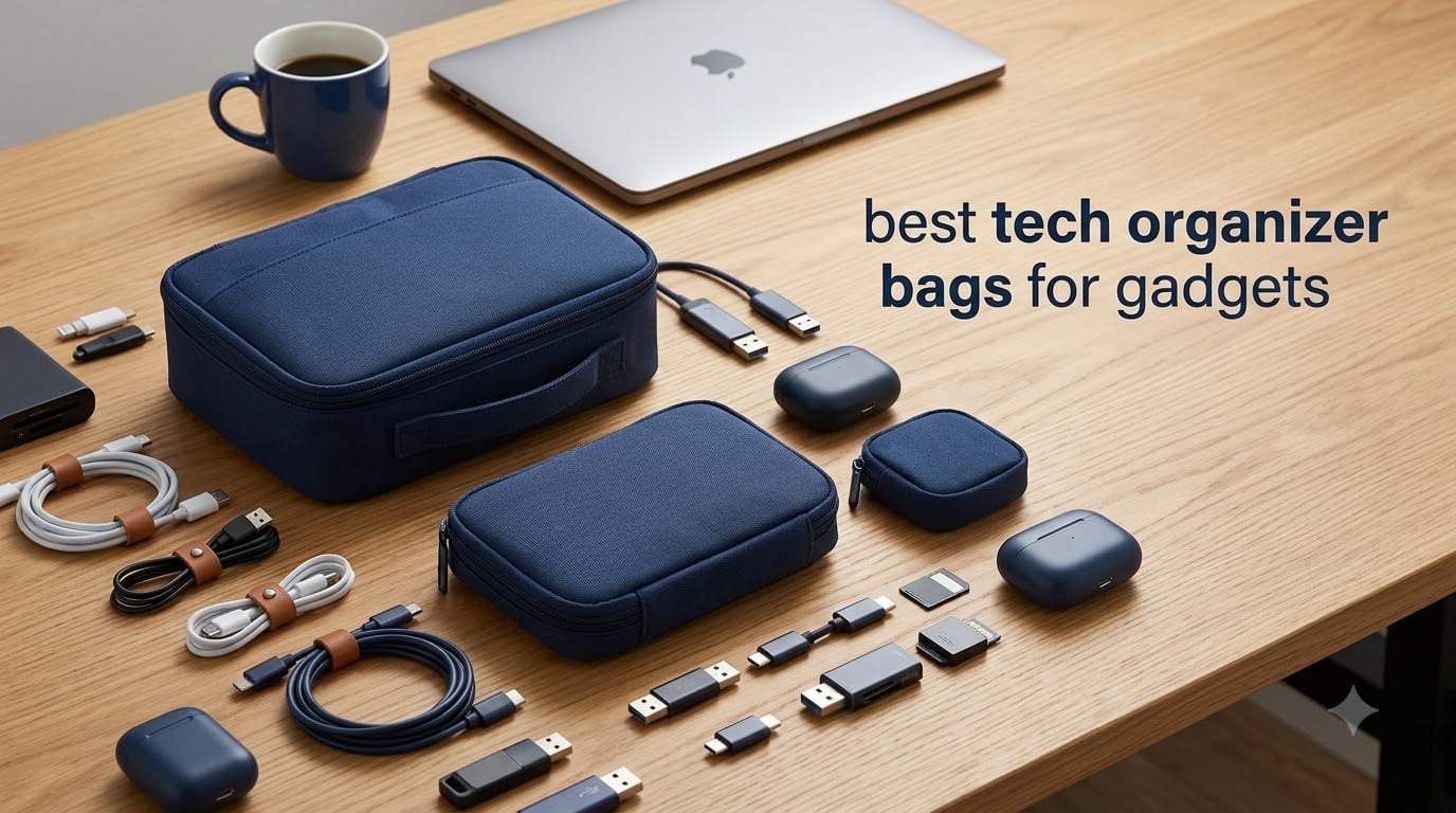 best tech organizer bags for gadgets