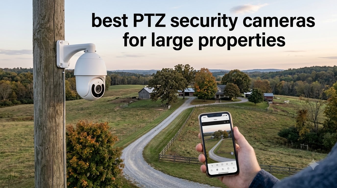 best PTZ security cameras for large properties