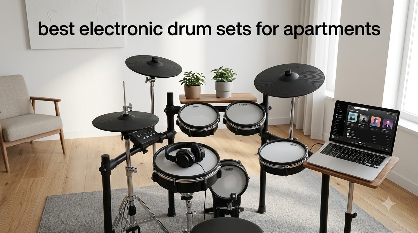 best electronic drum sets for apartments