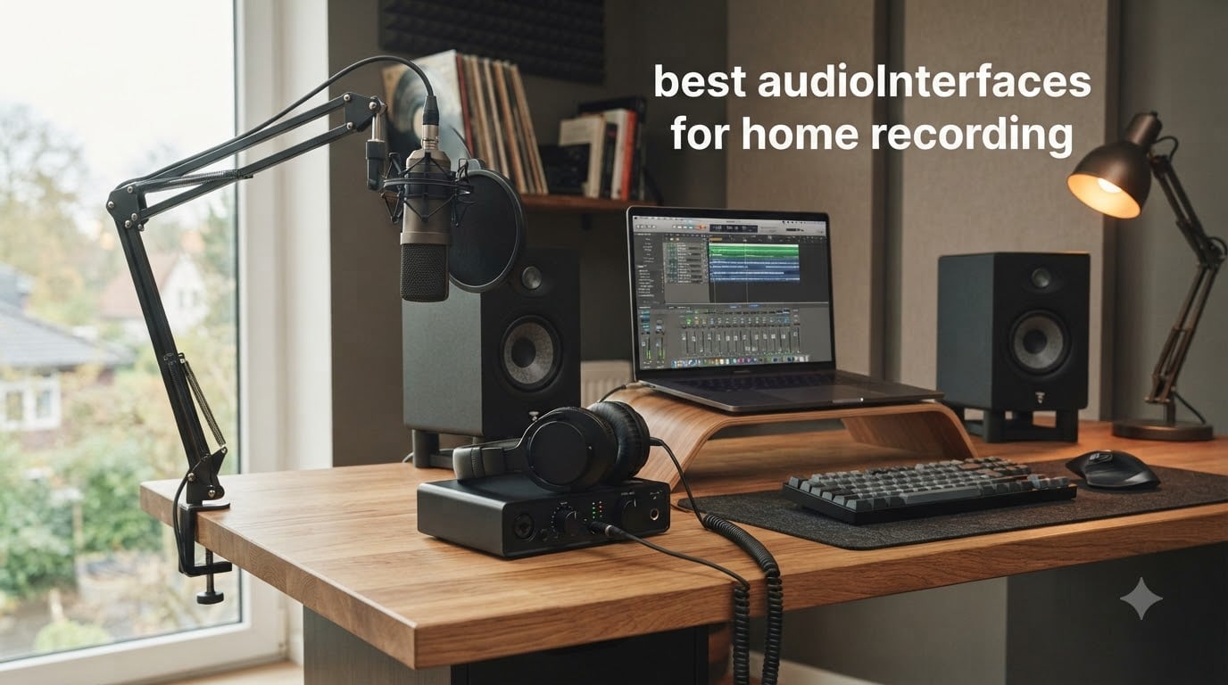 best audio interfaces for home recording