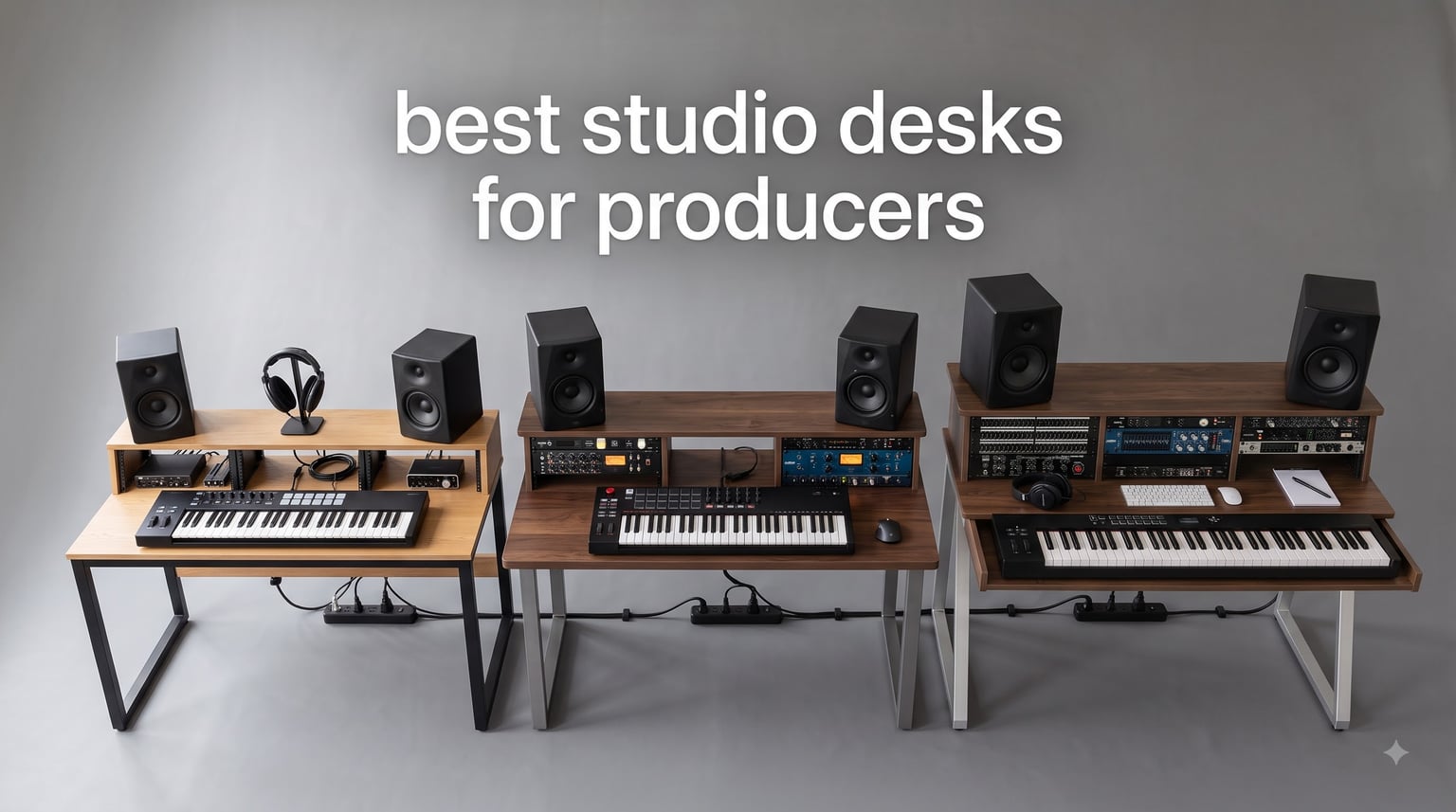 best studio desks for producers