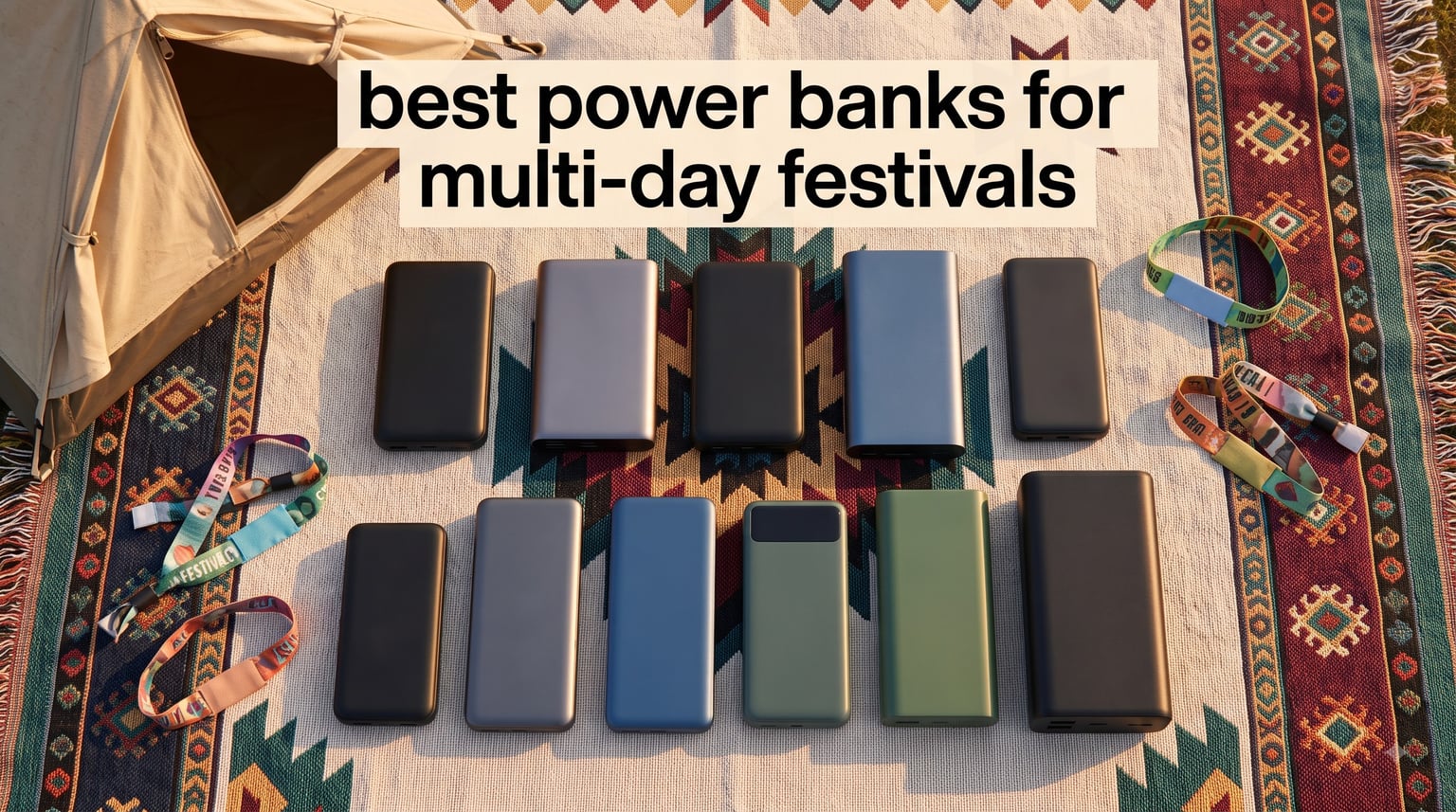 best power banks for multi-day festivals