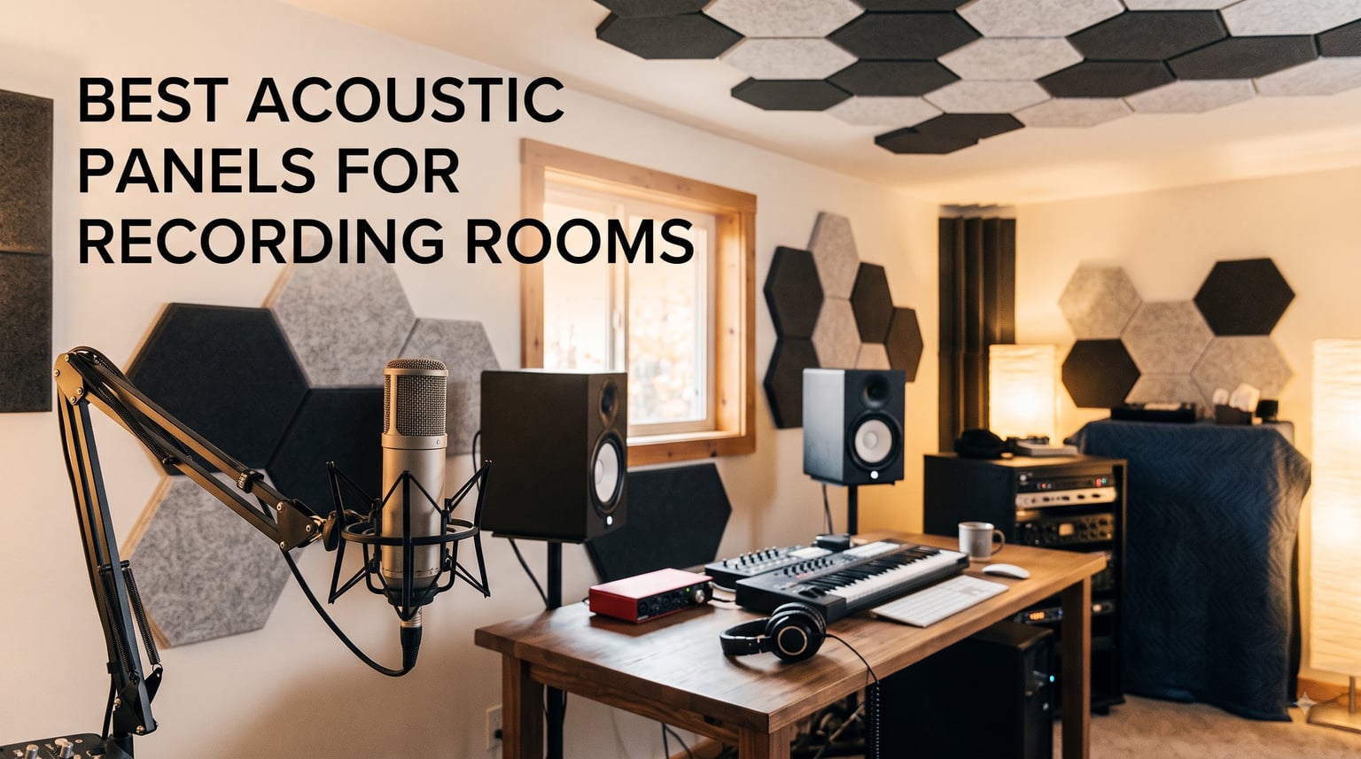 best acoustic panels for recording rooms