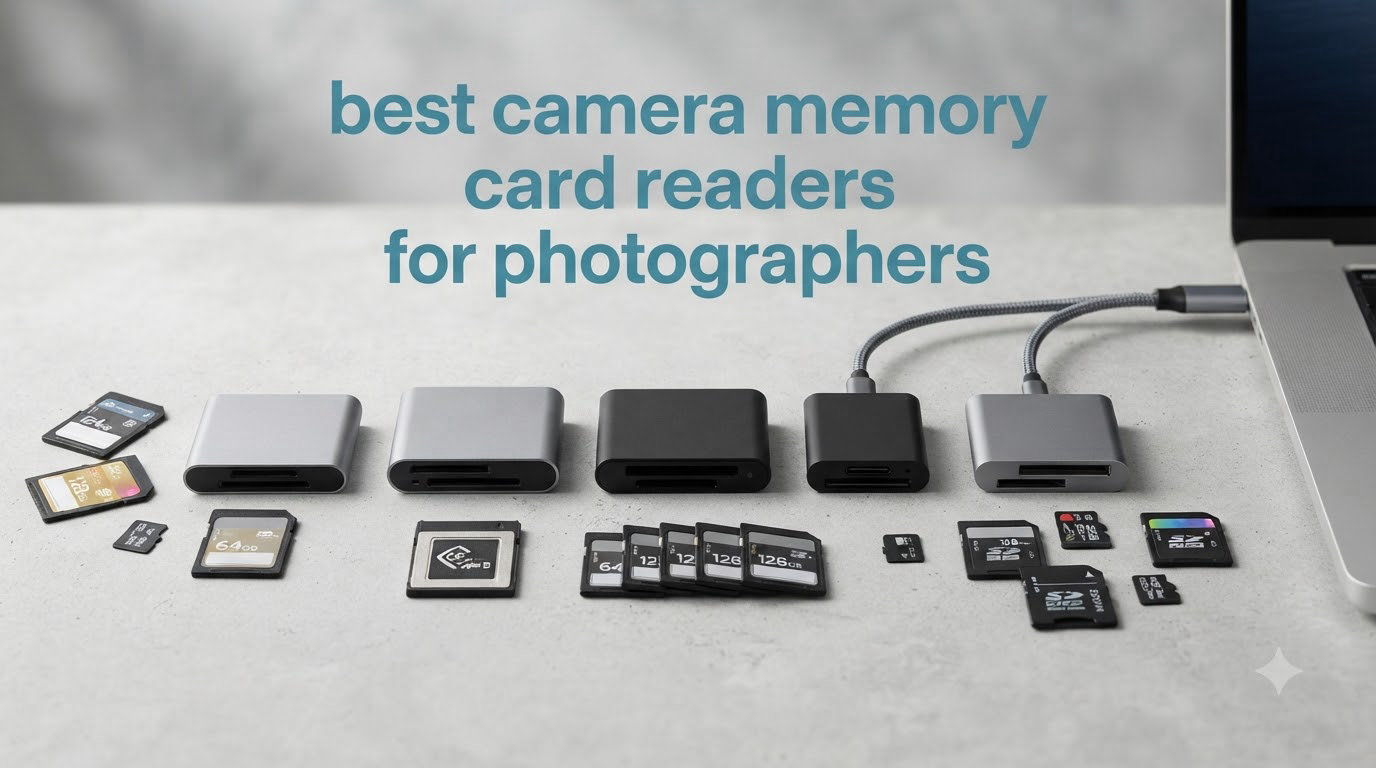 best camera memory card readers for photographers