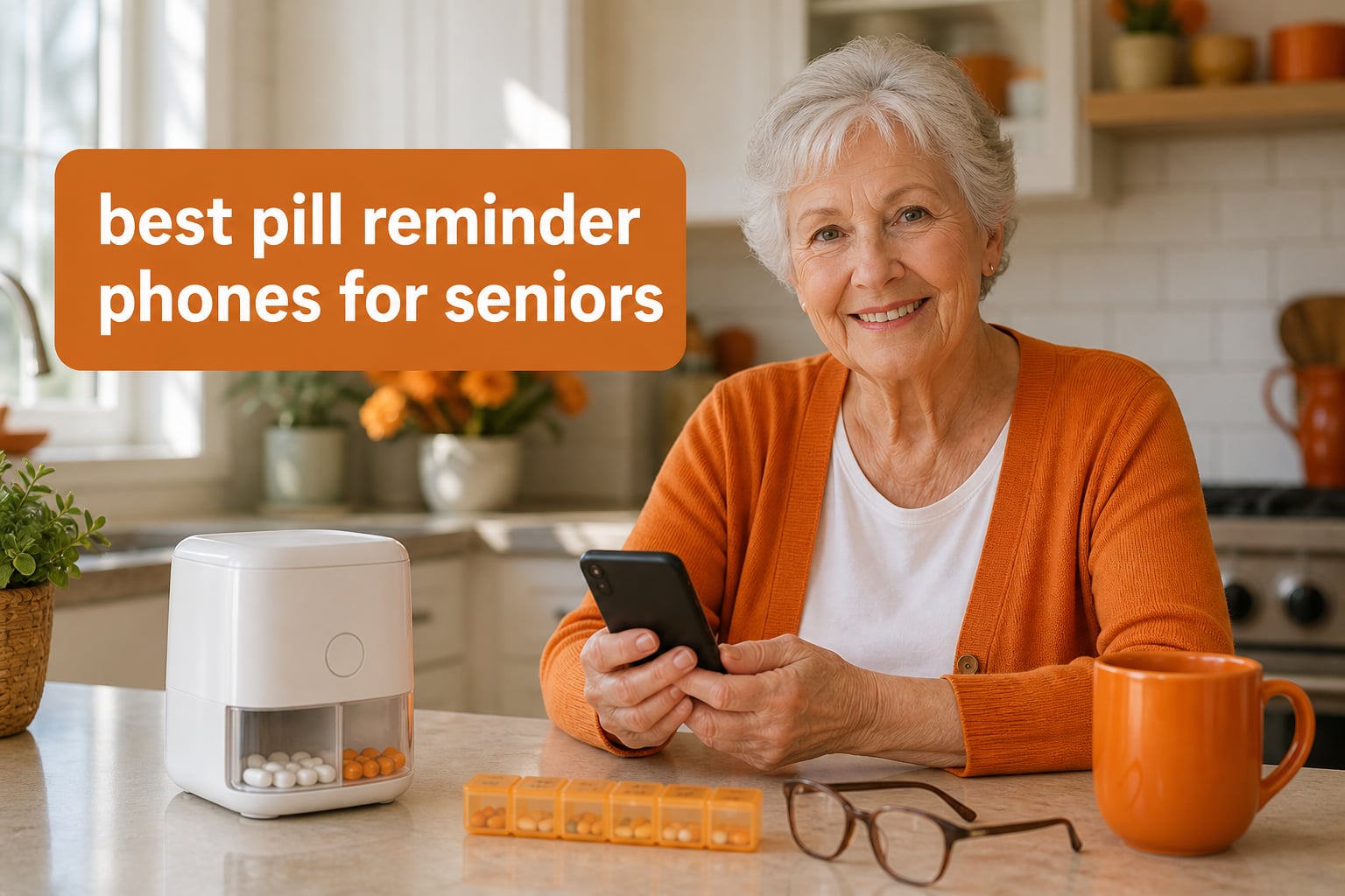 best pill reminder phones for seniors