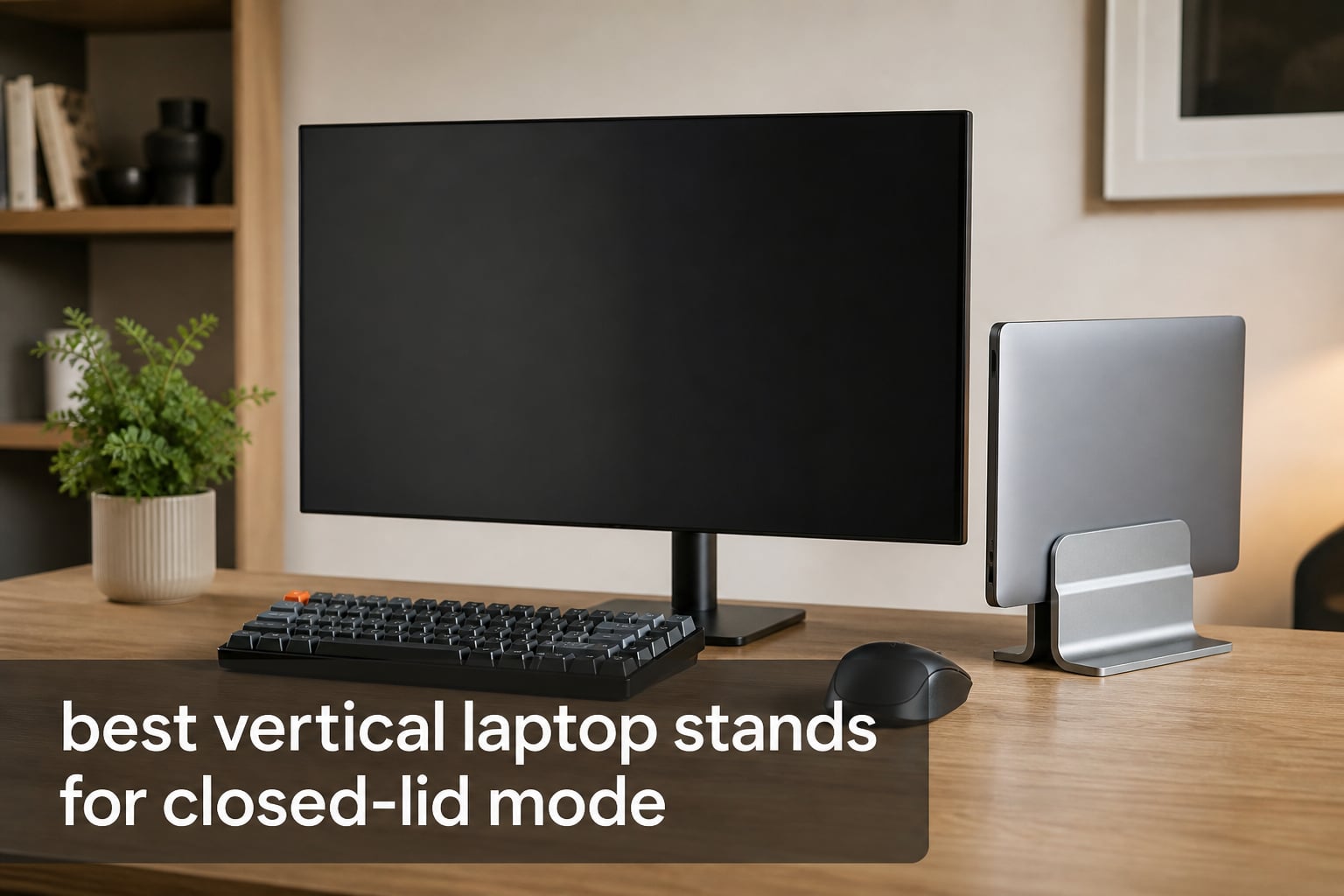 best vertical laptop stands for closed-lid mode