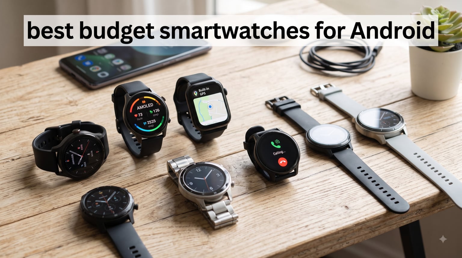 best budget smartwatches for Android