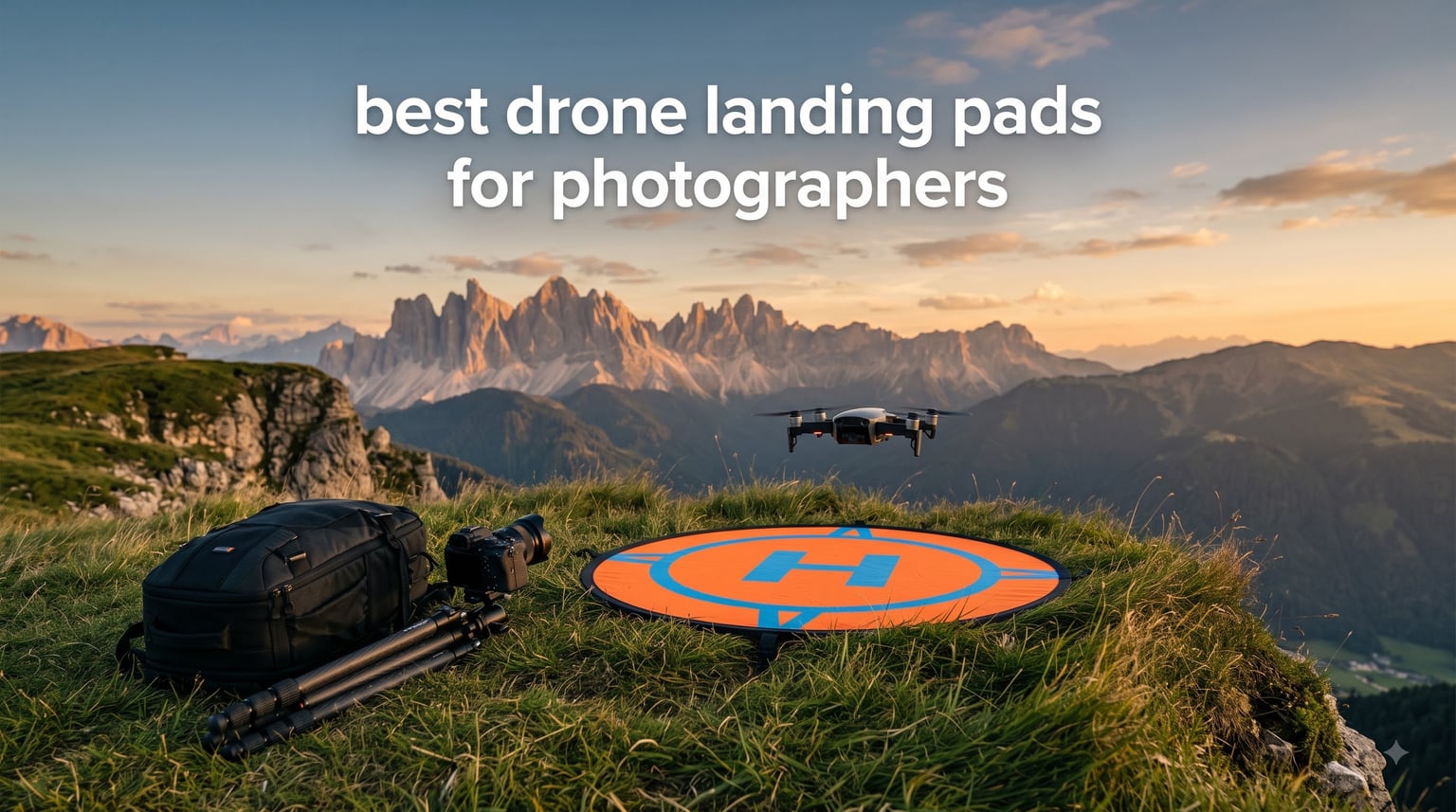 best drone landing pads for photographers