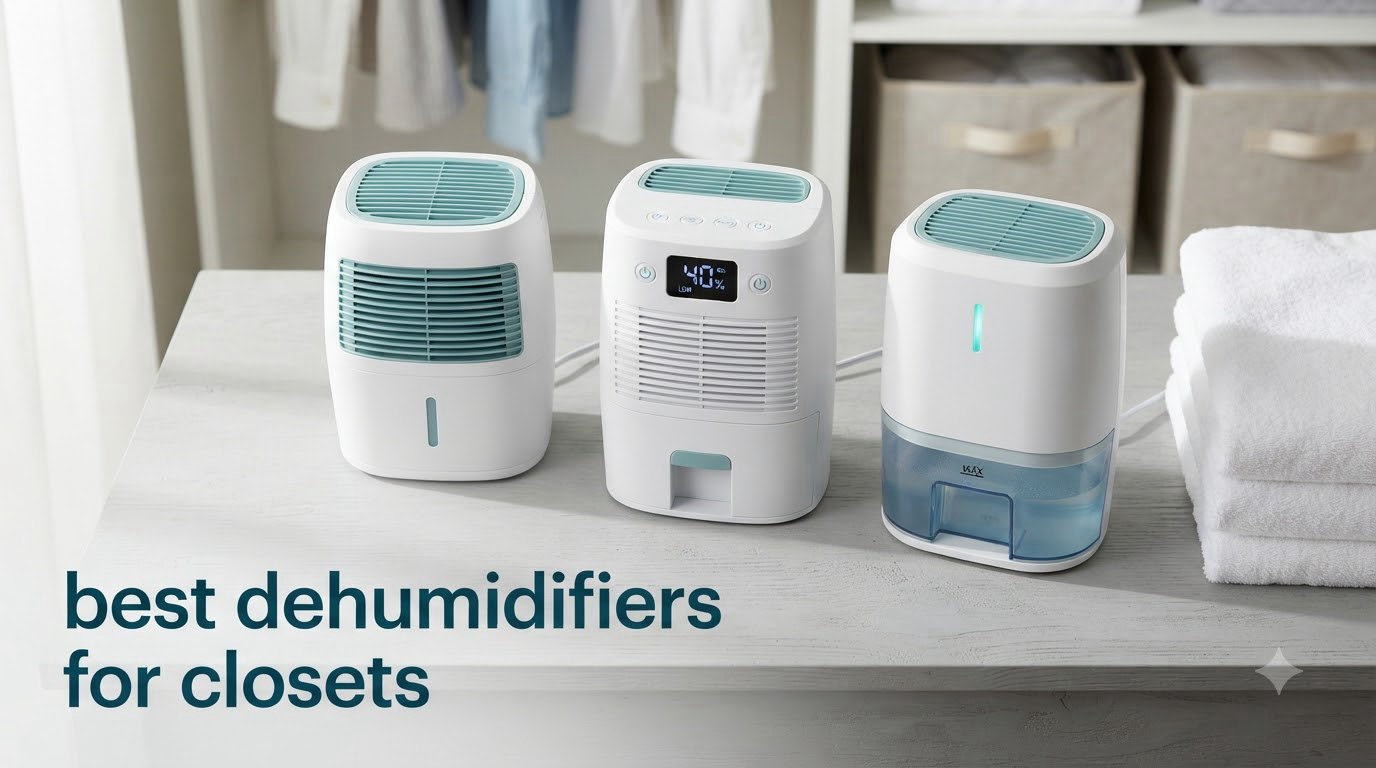 best dehumidifiers for closets