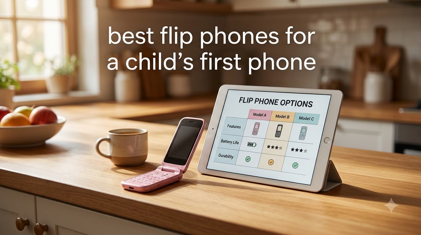 best flip phones for a child's first phone