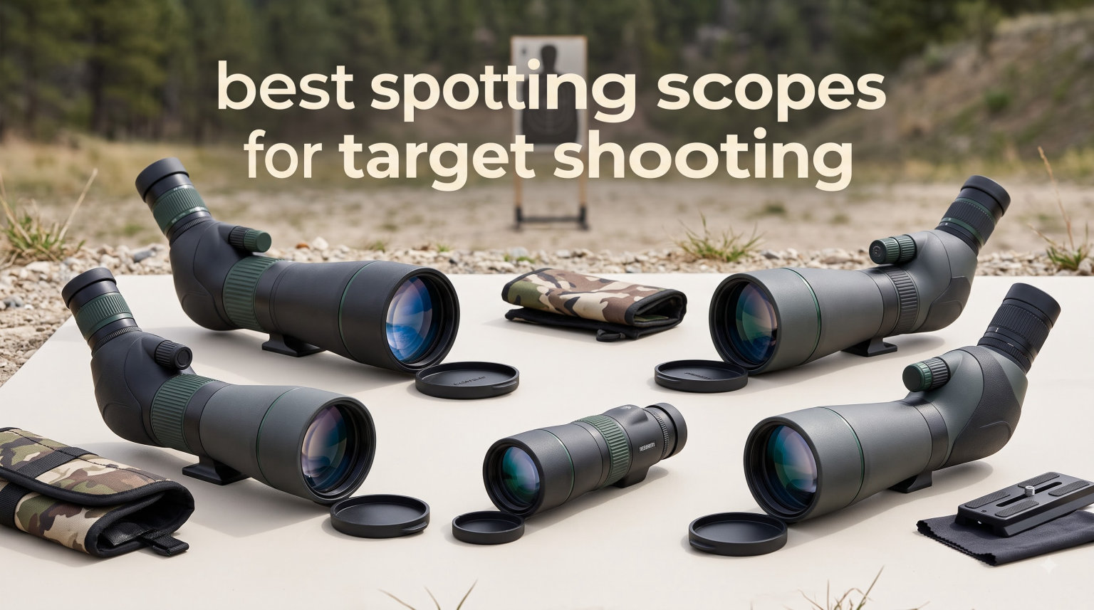 best spotting scopes for target shooting