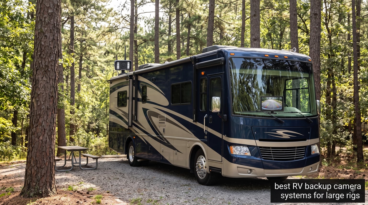best RV backup camera systems for large rigs