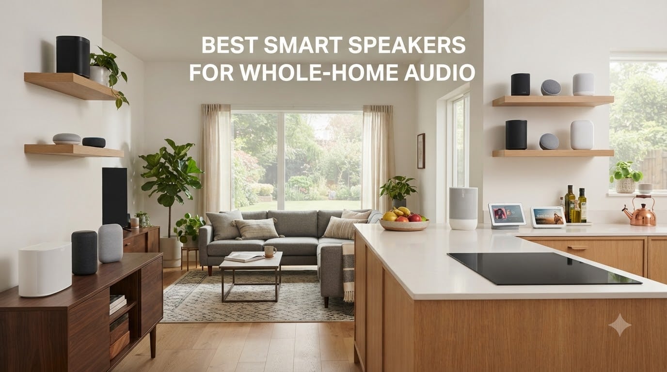 best smart speakers for whole-home audio
