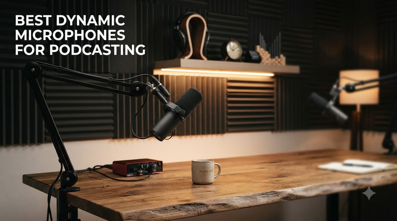 best dynamic microphones for podcasting