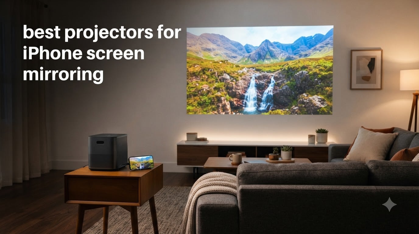 best projectors for iPhone screen mirroring