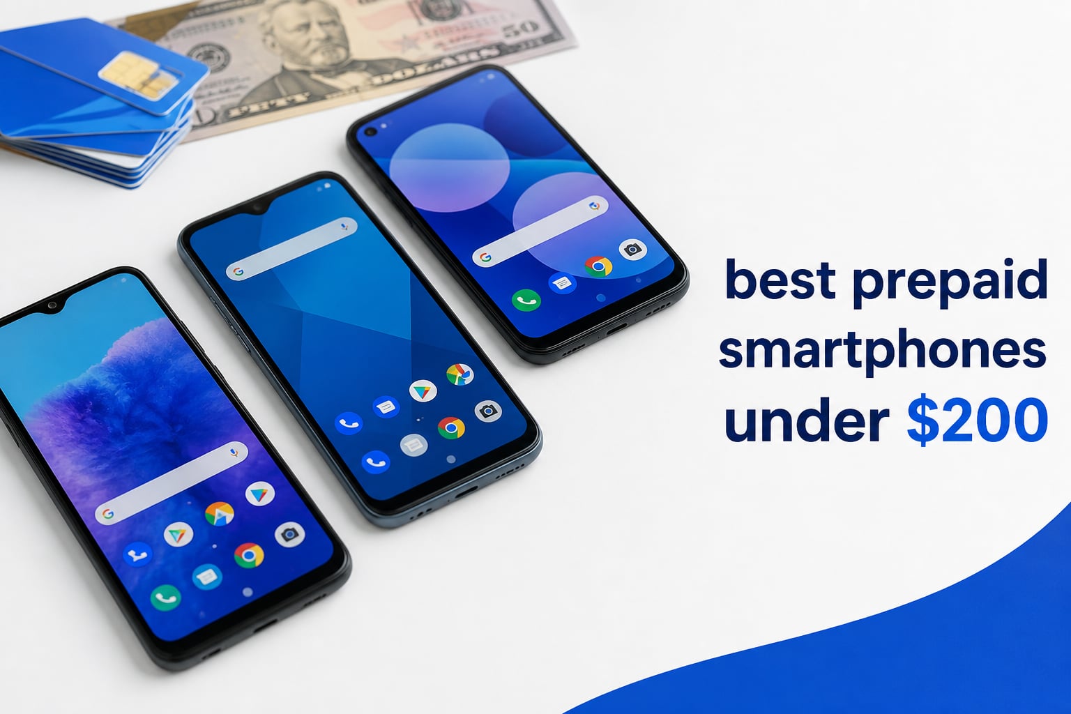 best prepaid smartphones under $200