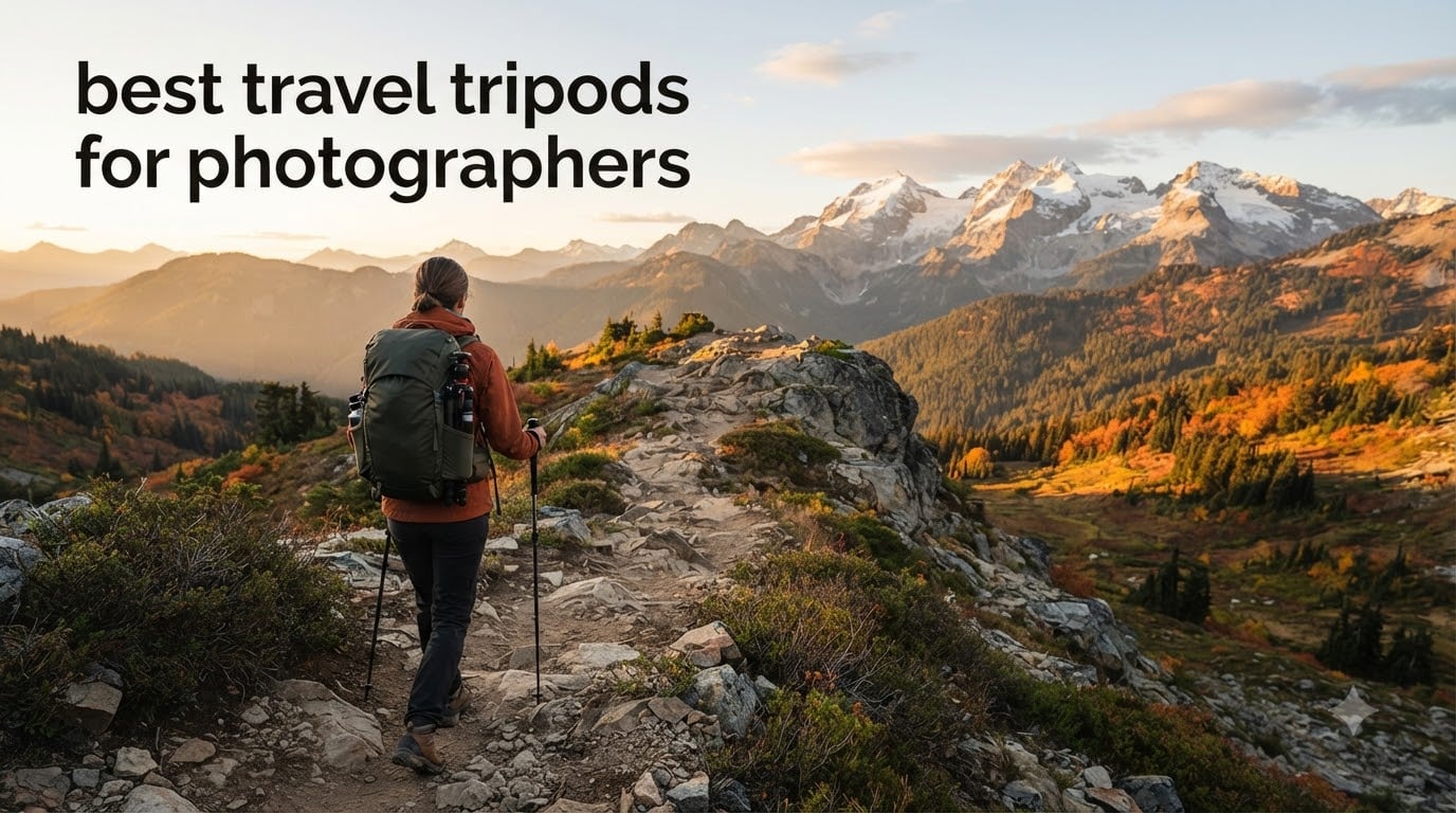 best travel tripods for photographers