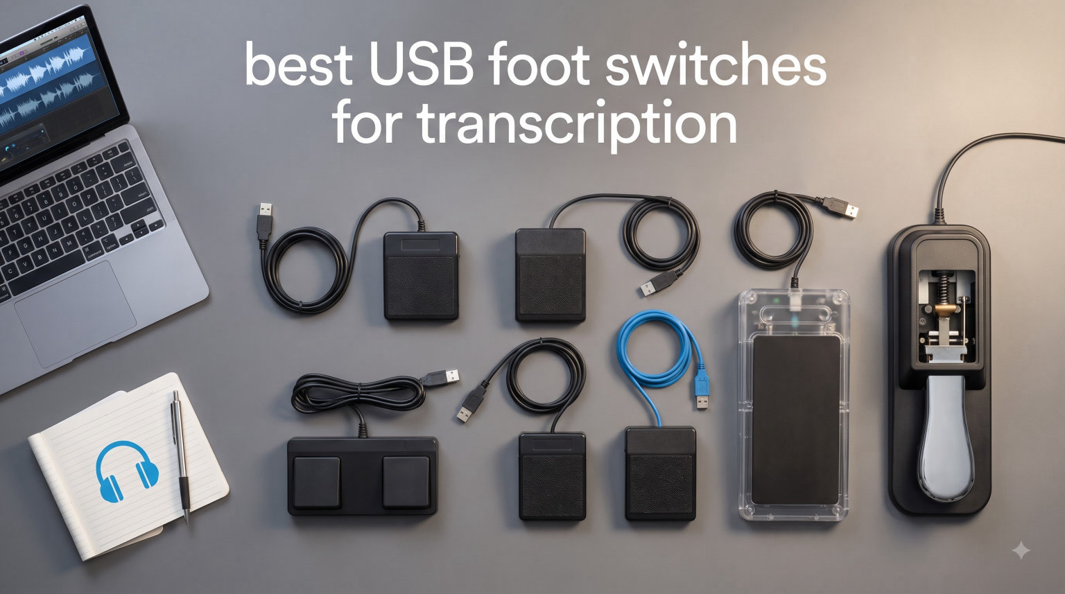 best USB foot switches for transcription
