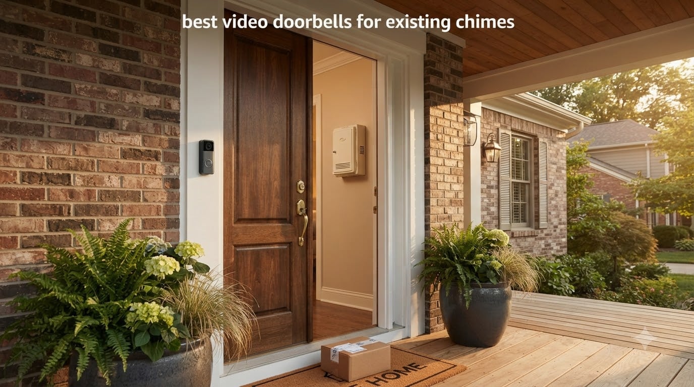 best video doorbells for existing chimes