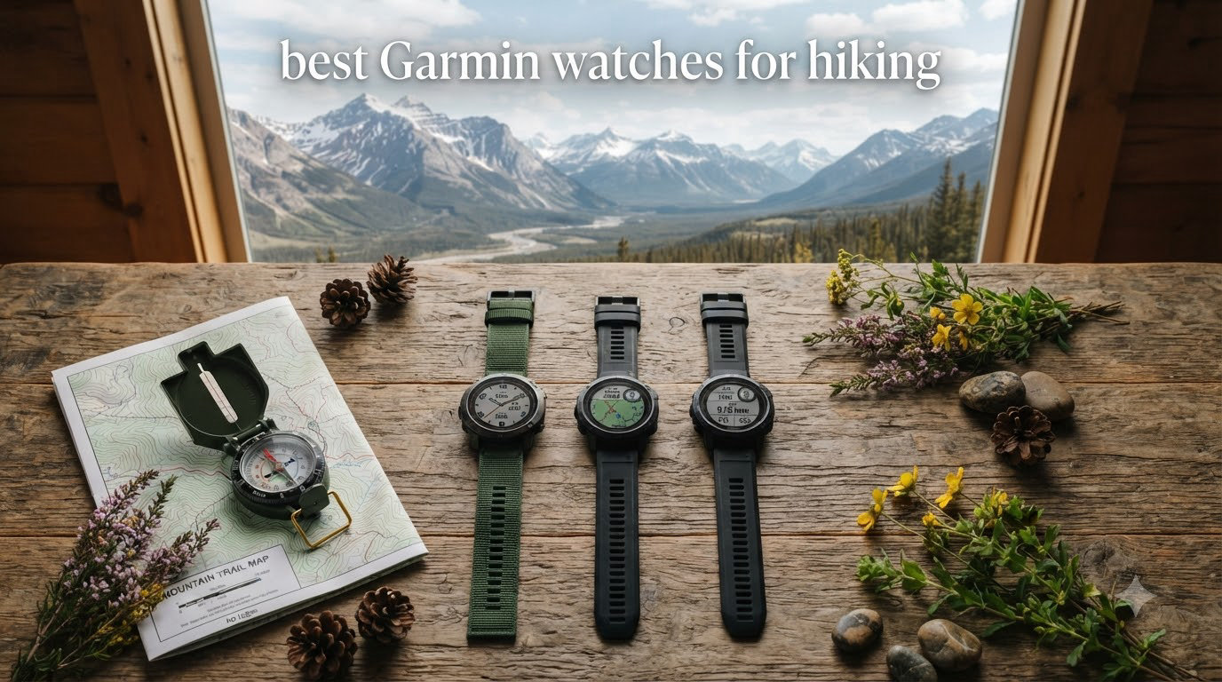 best Garmin watches for hiking