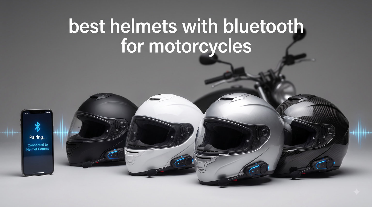best helmets with bluetooth for motorcycles
