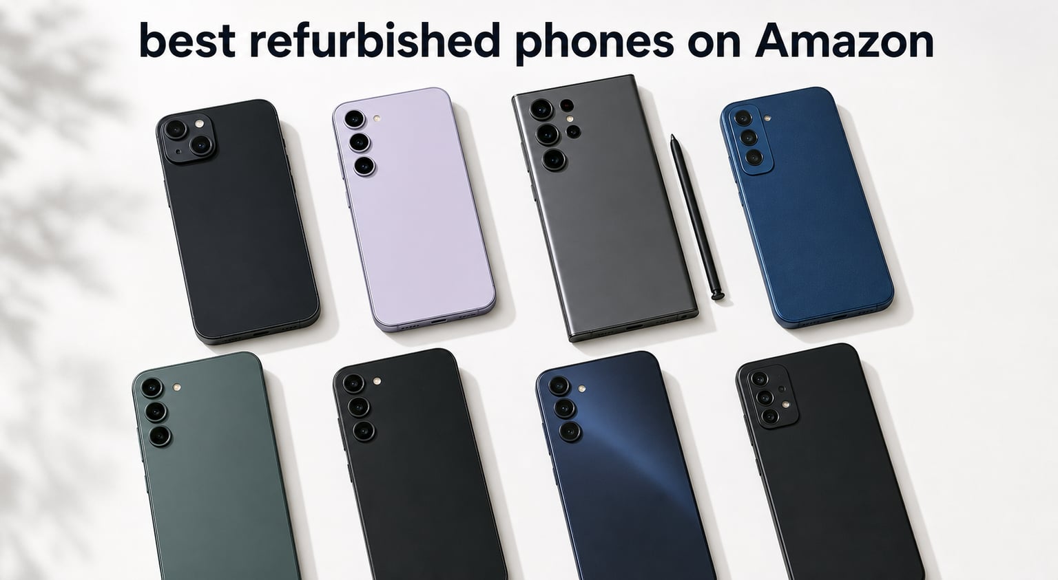 best refurbished phones on Amazon
