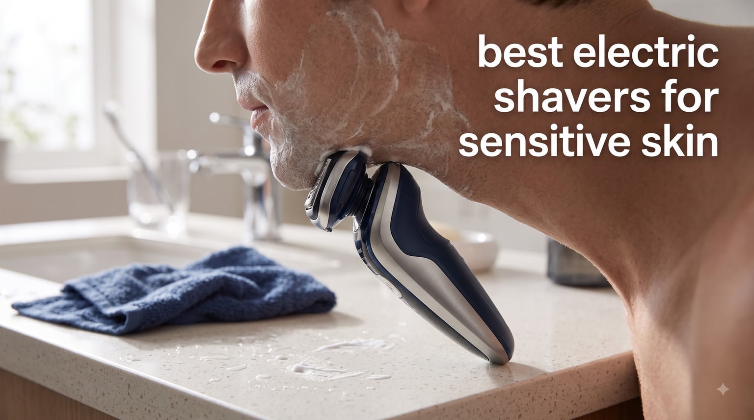 best electric shavers for sensitive skin
