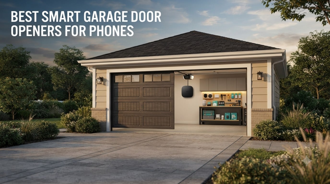 best smart garage door openers for phones