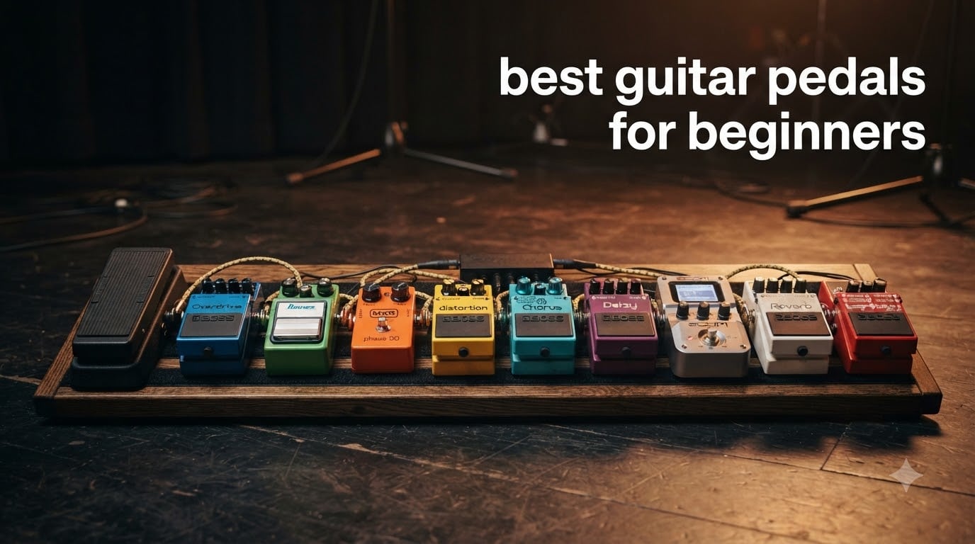 best guitar pedals for beginners