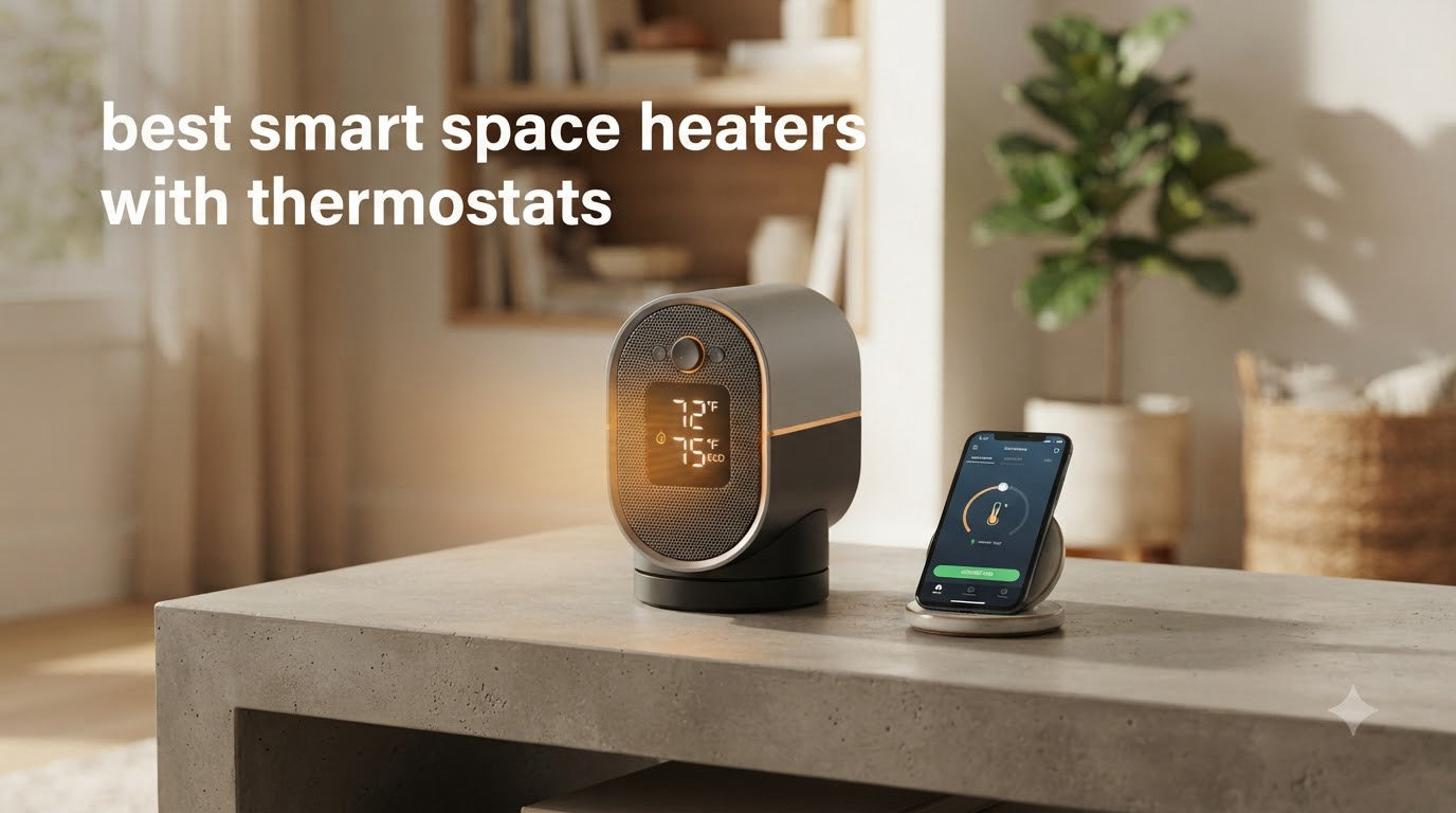 best smart space heaters with thermostats