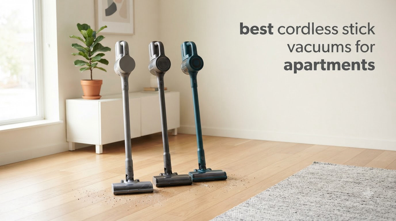 best cordless stick vacuums for apartments