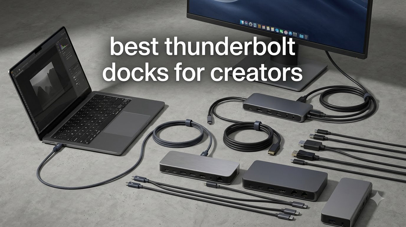 best thunderbolt docks for creators