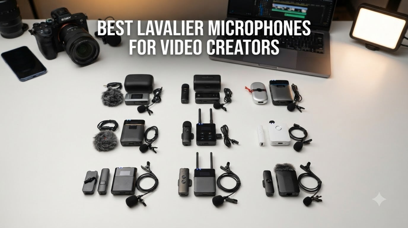 best lavalier microphones for video creators