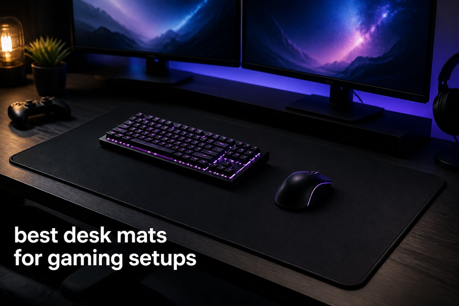 best desk mats for gaming setups
