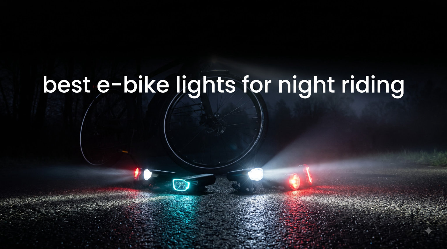 best e-bike lights for night riding