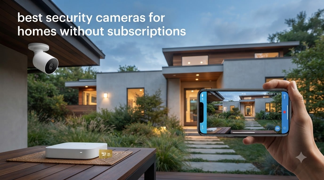 best security cameras for homes without subscriptions