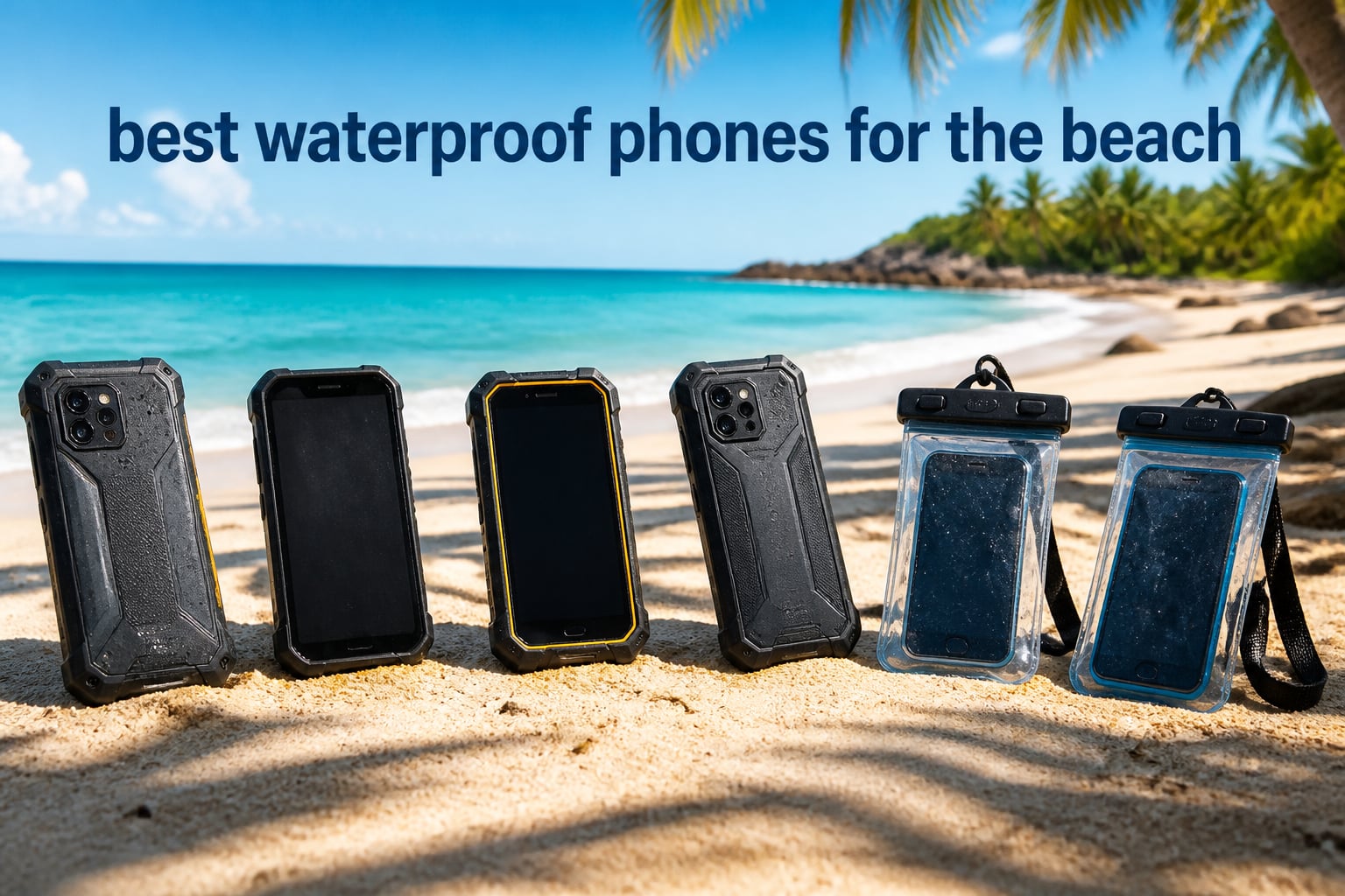 best waterproof phones for the beach
