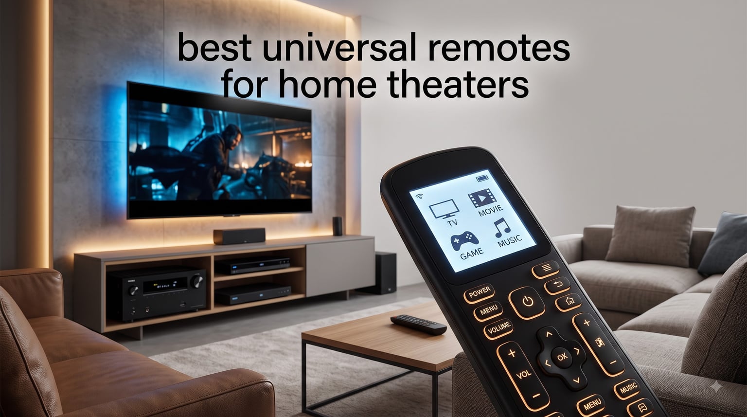 best universal remotes for home theaters