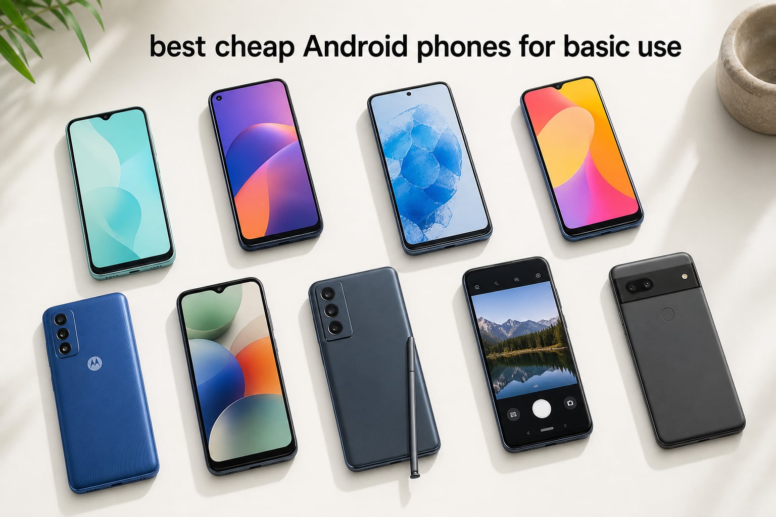 best cheap Android phones for basic use