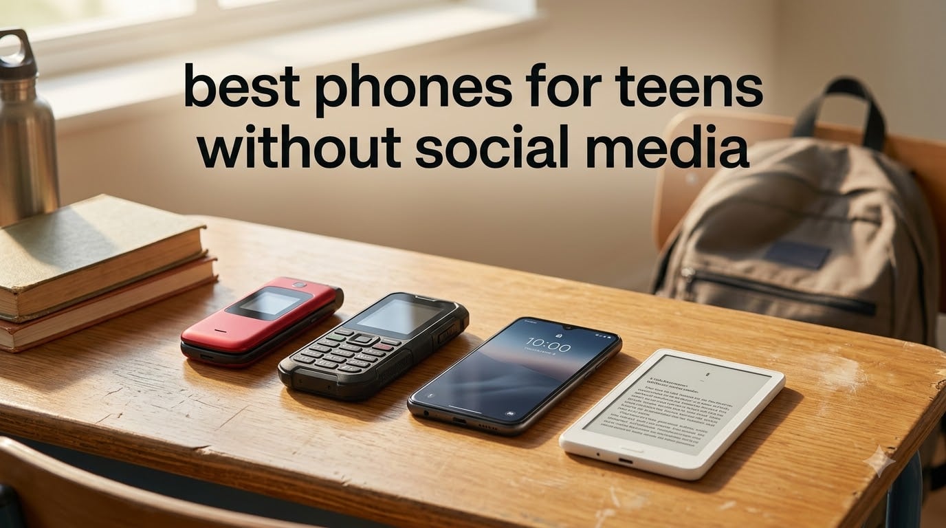 best phones for teens without social media