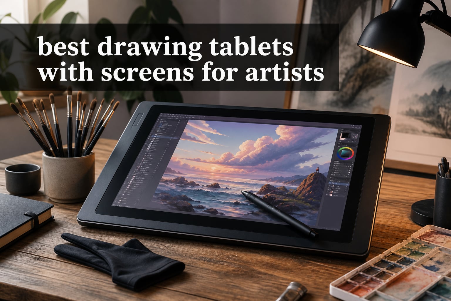 best drawing tablets with screens for artists