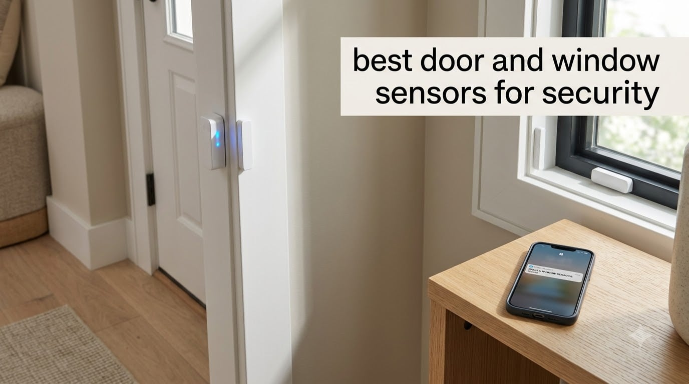best door and window sensors for security