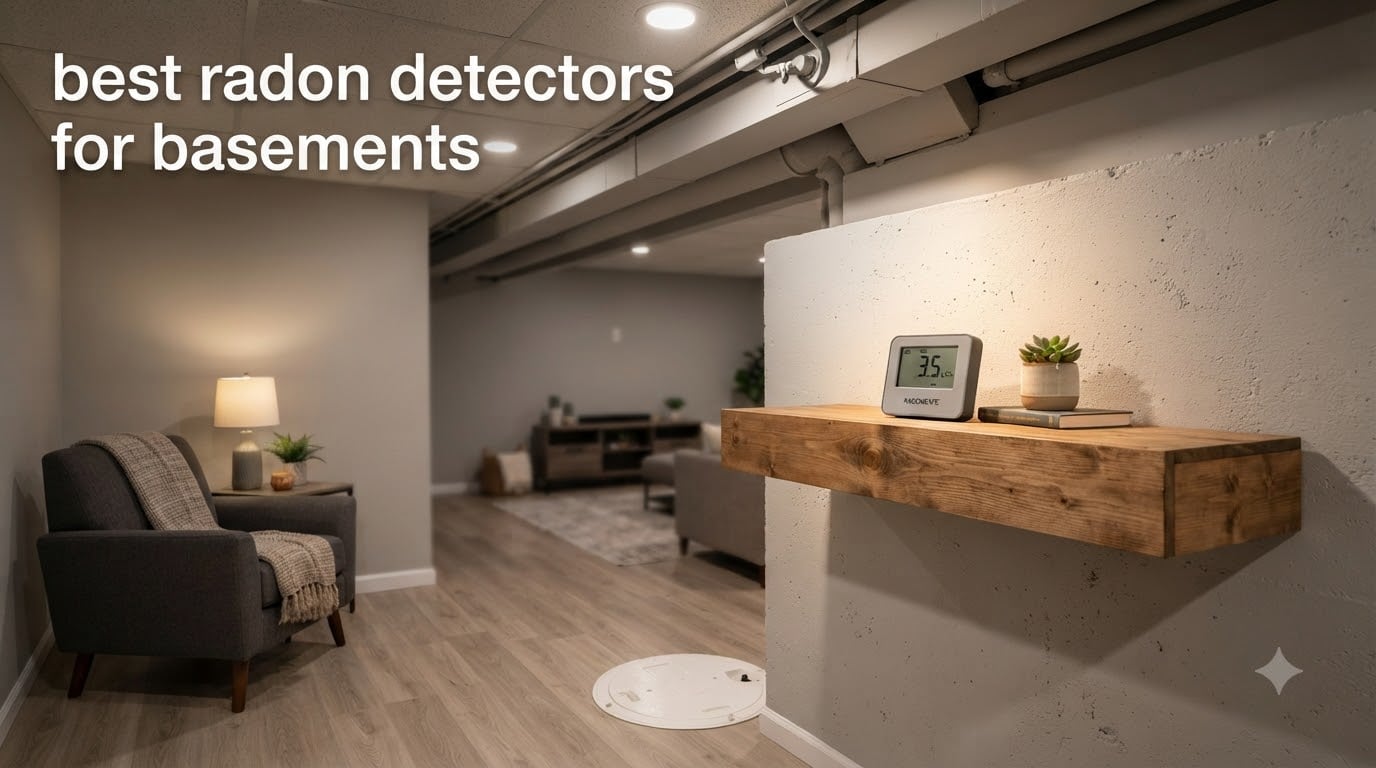 best radon detectors for basements