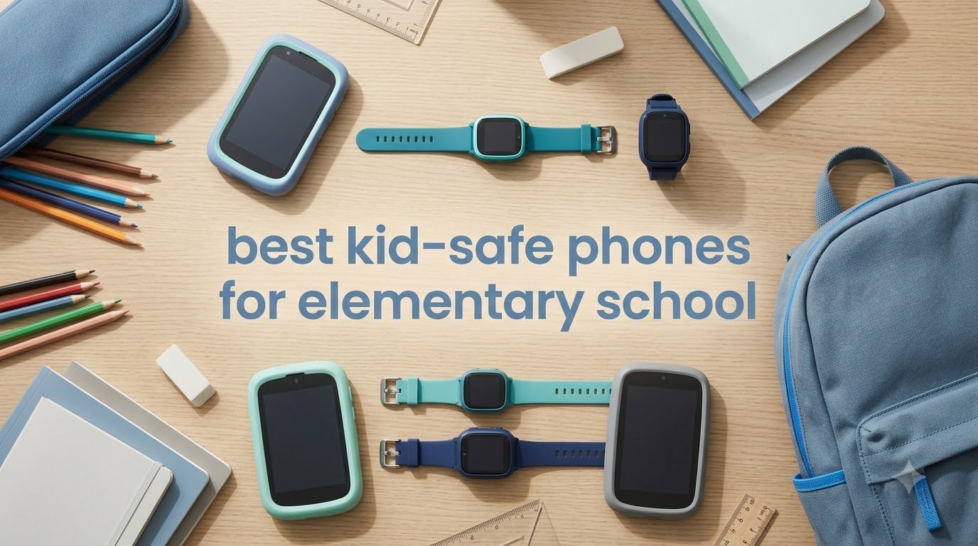 best kid-safe phones for elementary school